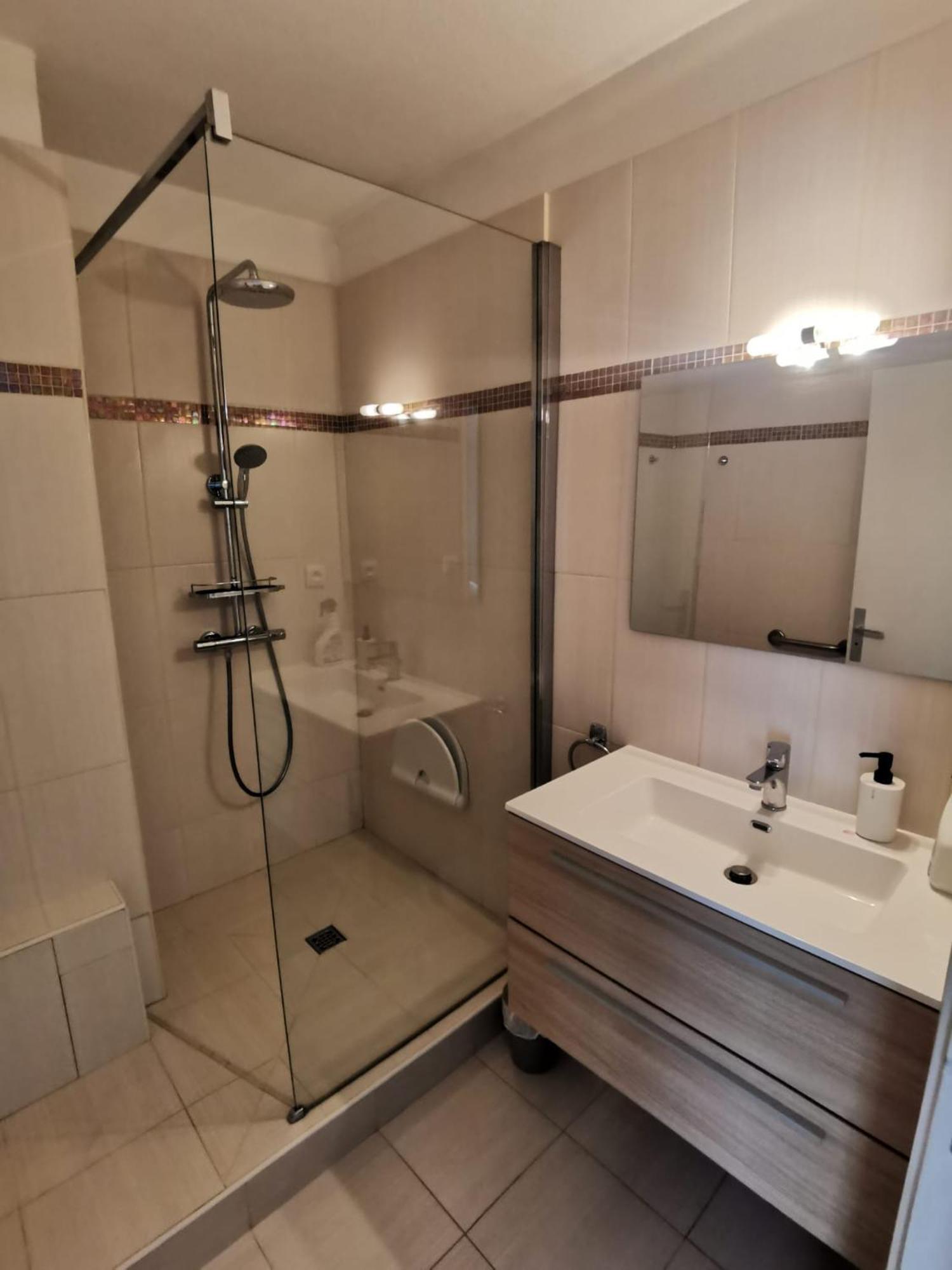 Lido, Private Apartment Seaside, Parking, Swimming Pool Cagnes-sur-Mer Luaran gambar